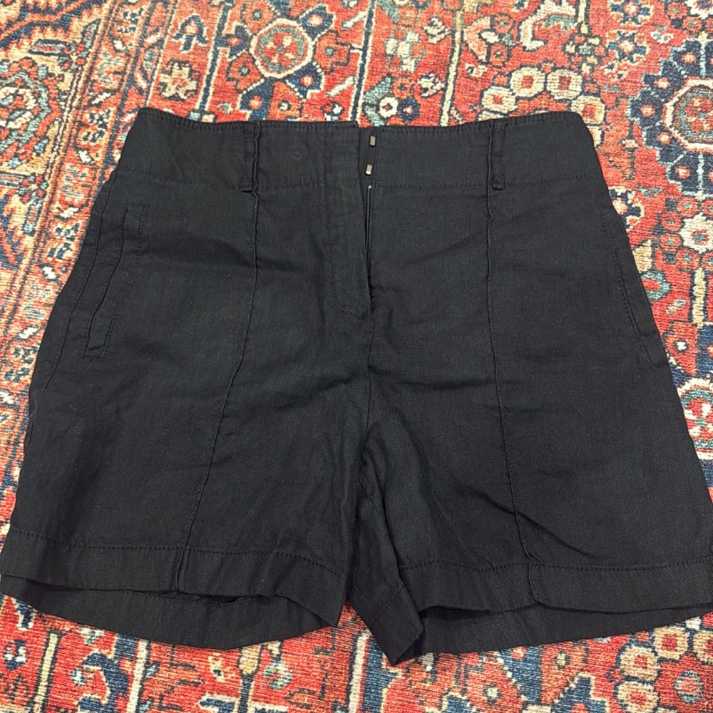 Massimo ditto high waisted linen shorts